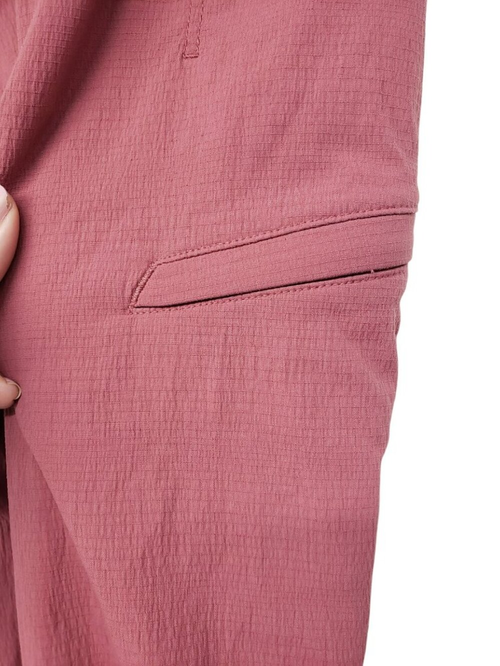 ATHLETA Trekkie North Jogger Pant Pink Berry Rose Womens 14 Mauve - Picture 4 of 12